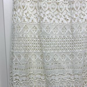 DETAILED MAXI SLIT SKIRT